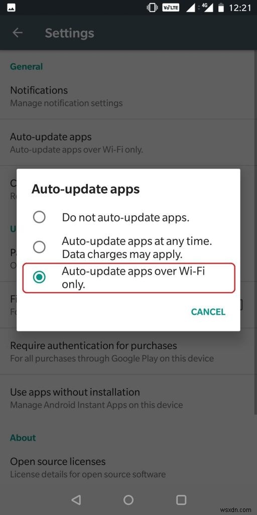 Cài đặt Android để tiết kiệm pin, dung lượng và thời gian