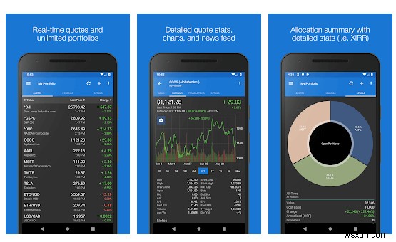 Ứng dụng giao dịch chứng khoán tốt nhất dành cho Android để tìm kiếm trong năm 2022