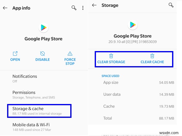Các bước để khắc phục mã lỗi Google Play 910 trên Android