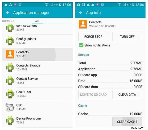 Cách khắc phục  Hết dung lượng lưu trữ  trên Android