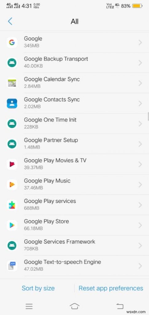 Làm cách nào để khắc phục lỗi “Rất tiếc, các dịch vụ của Google Play đã dừng”?