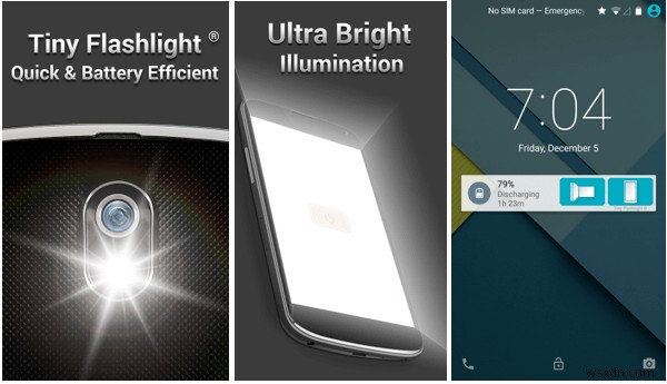 6 ứng dụng đèn pin miễn phí tốt nhất dành cho Android năm 2022