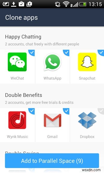Cách sử dụng nhiều tài khoản WhatsApp và mạng xã hội trên Android
