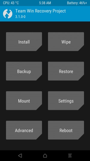 Cách chụp ảnh màn hình ở chế độ khôi phục trong Android
