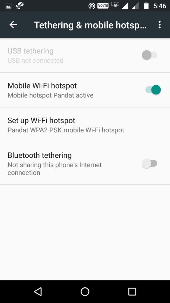 Biến điện thoại Android của bạn thành điểm phát sóng Wi-Fi