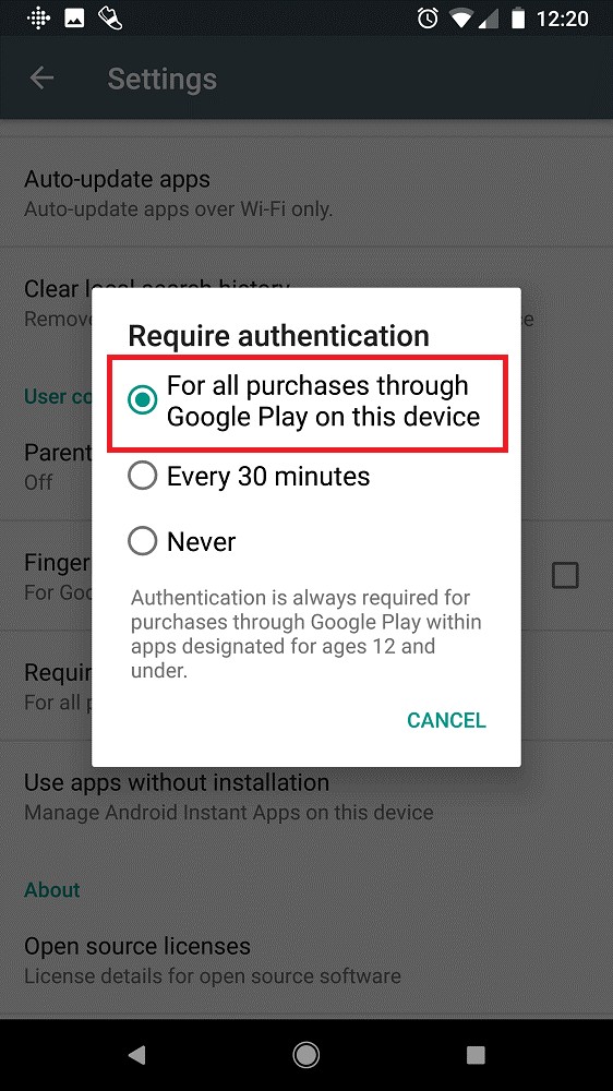 Cách chặn mua hàng trong ứng dụng trên thiết bị Android của bạn