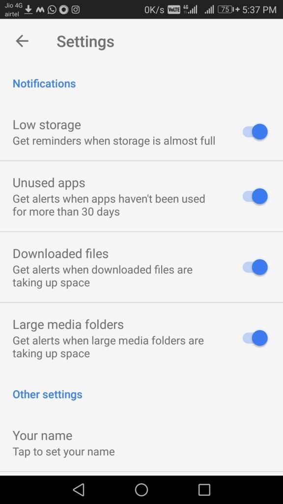 Files Go:Android trả lời cho AirDrop