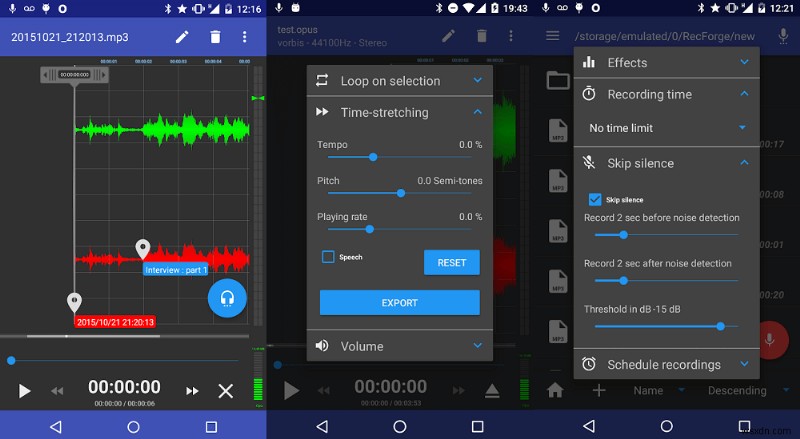10 ứng dụng ghi âm tốt nhất dành cho Android