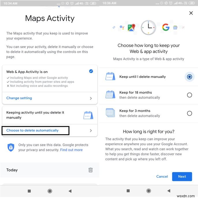 Cách xóa lịch sử Google Maps và bật chế độ ẩn danh?