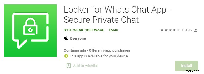 Cách bảo vệ Mật khẩu Trò chuyện Whatsapp