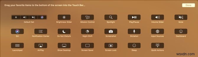 Mẹo hữu ích về Touch Bar của MacBook Pro