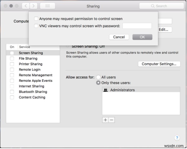 Làm cách nào để chia sẻ màn hình trên máy Mac mà không cần tải xuống bất cứ thứ gì?