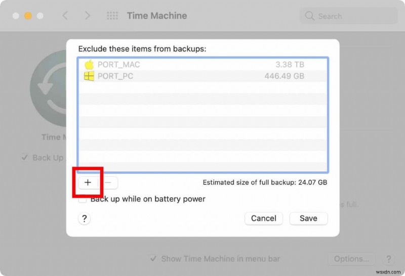 Cách sao lưu máy Mac bằng Cỗ máy thời gian
