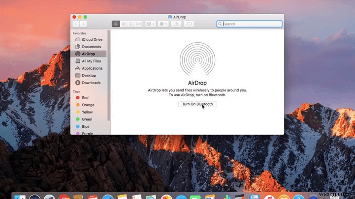 Cách sử dụng và bật AirDrop trên máy Mac