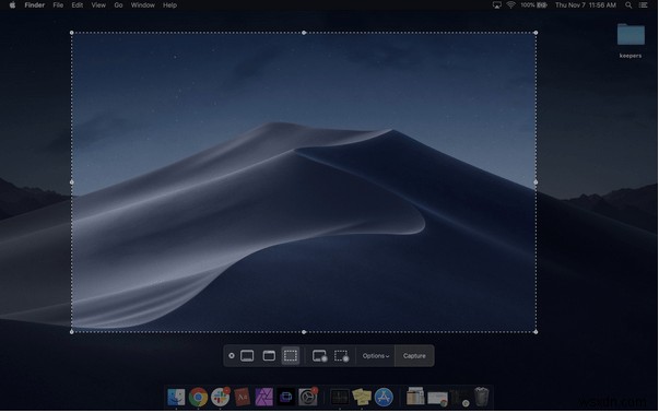 Cách cắt ảnh chụp màn hình trên máy Mac 