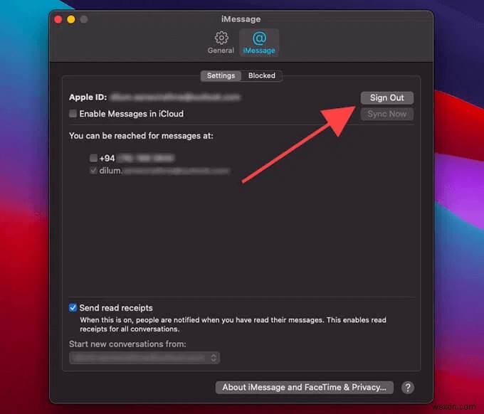 Cách ẩn tin nhắn trên máy Mac