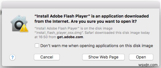 Cách chạy cập nhật Flash trên Mac