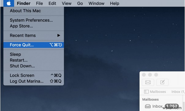 Cách Điều khiển+Alt+Xóa trên máy Mac và Buộc thoát ứng dụng
