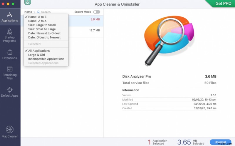 App Cleaner &Uninstaller Pro – Công cụ hiệu quả để Gỡ cài đặt ứng dụng nhanh chóng khỏi máy Mac