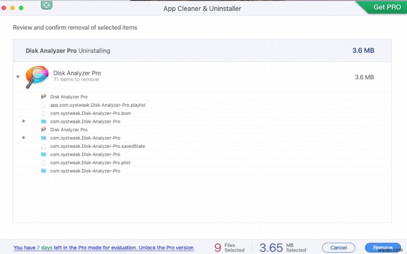 App Cleaner &Uninstaller Pro – Công cụ hiệu quả để Gỡ cài đặt ứng dụng nhanh chóng khỏi máy Mac