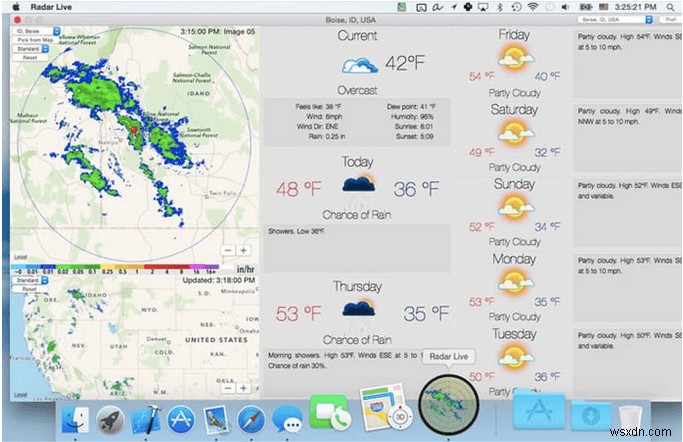 7 ứng dụng thời tiết tốt nhất cho Mac năm 2022 (Miễn phí &trả phí)