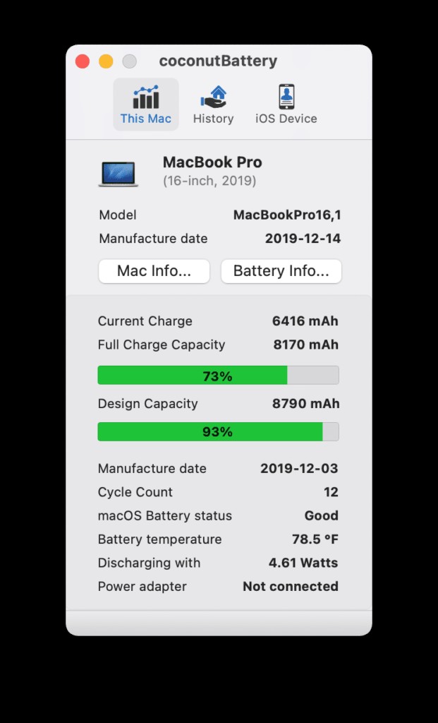 Cách kiểm tra tình trạng pin trên MacBook