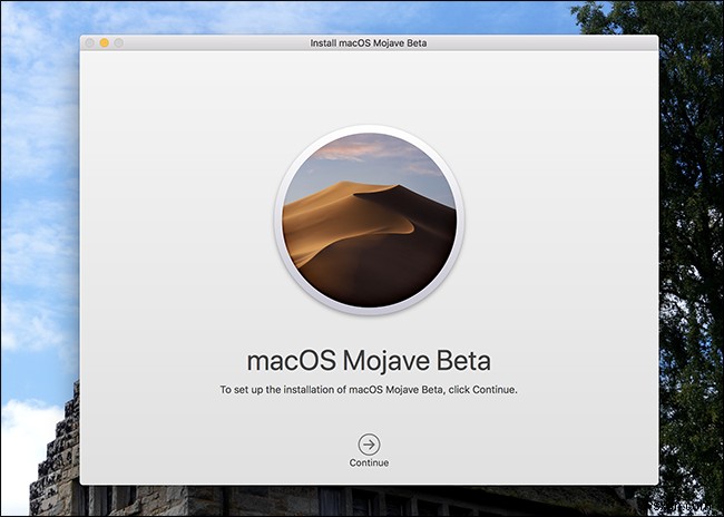 Cách sử dụng MacOS Mojave Beta ngay lập tức