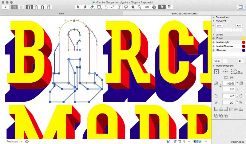 7 Phần mềm chỉnh sửa phông chữ tốt nhất cho Mac