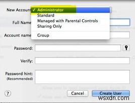 Cách thêm tài khoản quản trị viên trên máy Mac của bạn