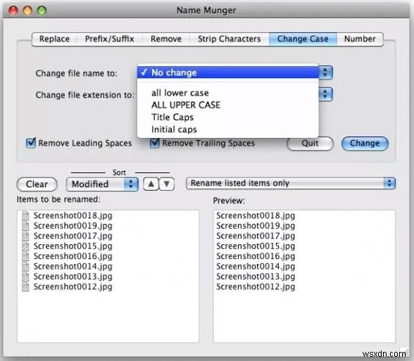 Phần mềm đổi tên tệp miễn phí tốt nhất cho Mac