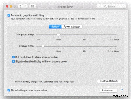 7 Mẹo nhanh để cải thiện thời lượng pin của MacBook