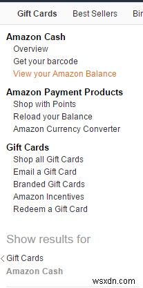 Giờ đây, bạn có thể sử dụng Amazon Cash tại Cổng mua sắm yêu thích của mình!