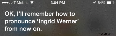 Bạn có thể thay đổi cách Siri phát âm từ