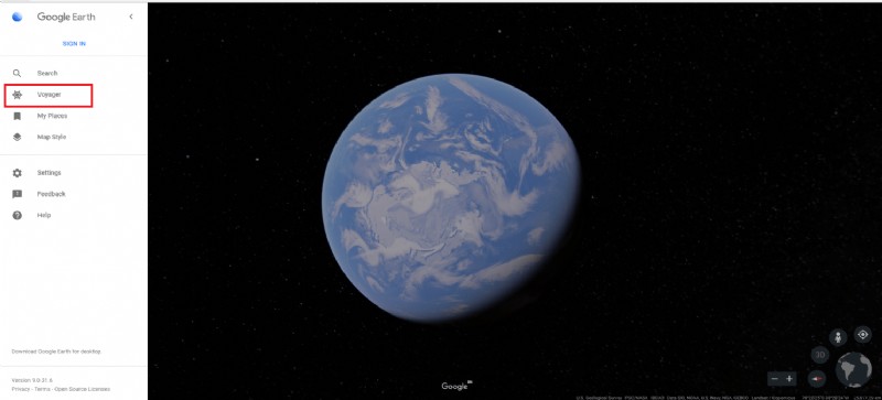 Google Earth có đôi cánh mới:Hãy khám phá chúng