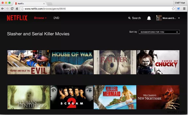 Hai cách đơn giản để lướt qua danh mục thể loại bí mật của Netflix