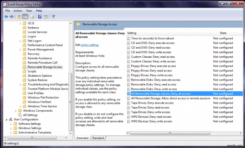 Cách bật hoặc tắt cổng USB trong Windows 7 &10