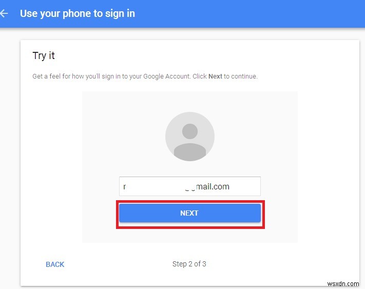 Bật đăng nhập bằng một lần nhấn trên tài khoản Gmail của bạn