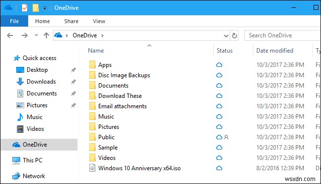 Cách sử dụng tính năng tệp theo yêu cầu mới của OneDrive trong Windows 10