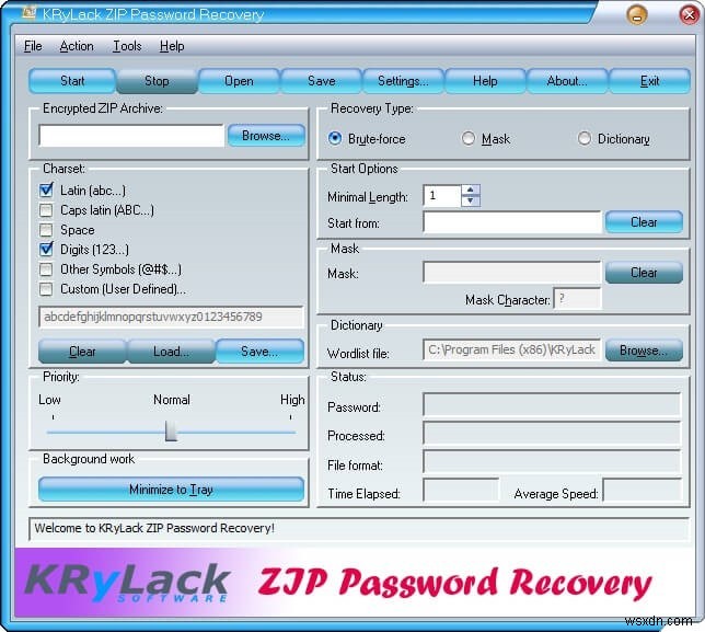 Mở tệp ZIP bằng các công cụ khôi phục mật khẩu tốt nhất này