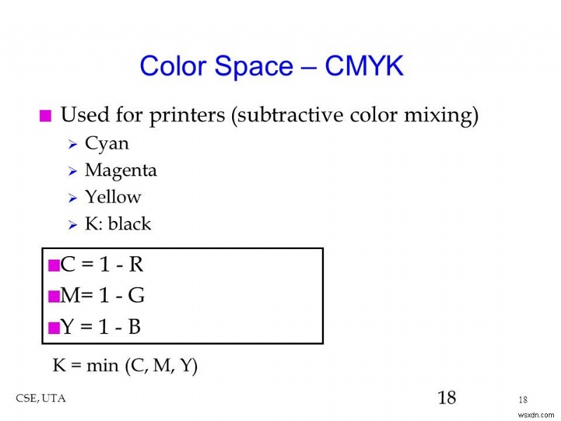 Nhấn Dừng:CMYK được sử dụng trong Bản in