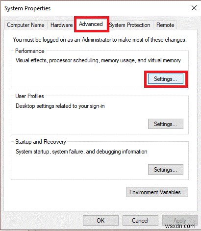 Cách khắc phục lỗi  Máy tính của bạn sắp hết bộ nhớ  trên Windows 10?