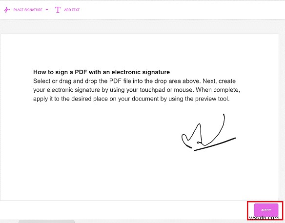 Cách ký Chữ ký số PDF