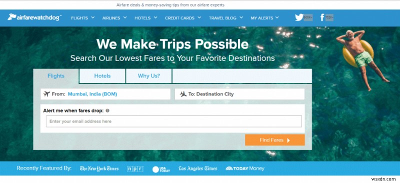 5 trang web hàng đầu để tìm các ưu đãi du lịch tốt nhất