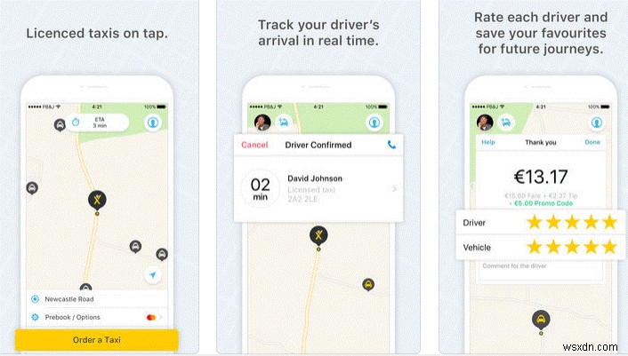 10 ứng dụng đặt xe taxi tốt nhất trên thế giới