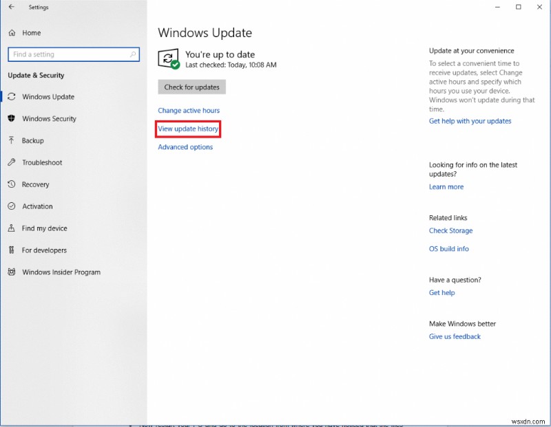 Làm cách nào để khôi phục các tệp bị thiếu sau khi cập nhật Windows 10 tháng 4?