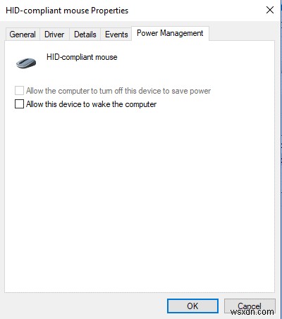 Không để thiết bị USB đánh thức máy tính của bạn khỏi chế độ ngủ