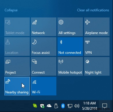 Cách truyền tệp bằng tính năng Chia sẻ lân cận trên Windows 10