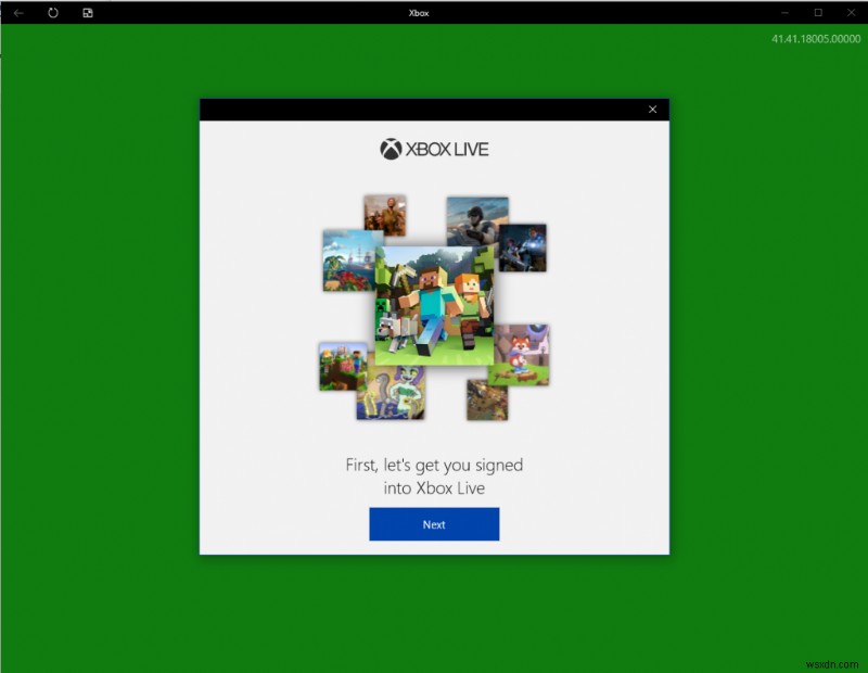 Cách tạo tài khoản Xbox Live trên Windows 10