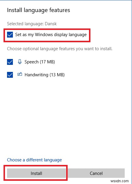 Cách thay đổi ngôn ngữ mặc định trên Windows 10?