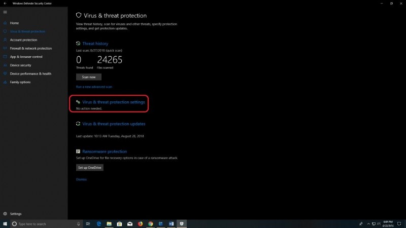 Cách bật Bộ bảo vệ Windows trong Windows 10